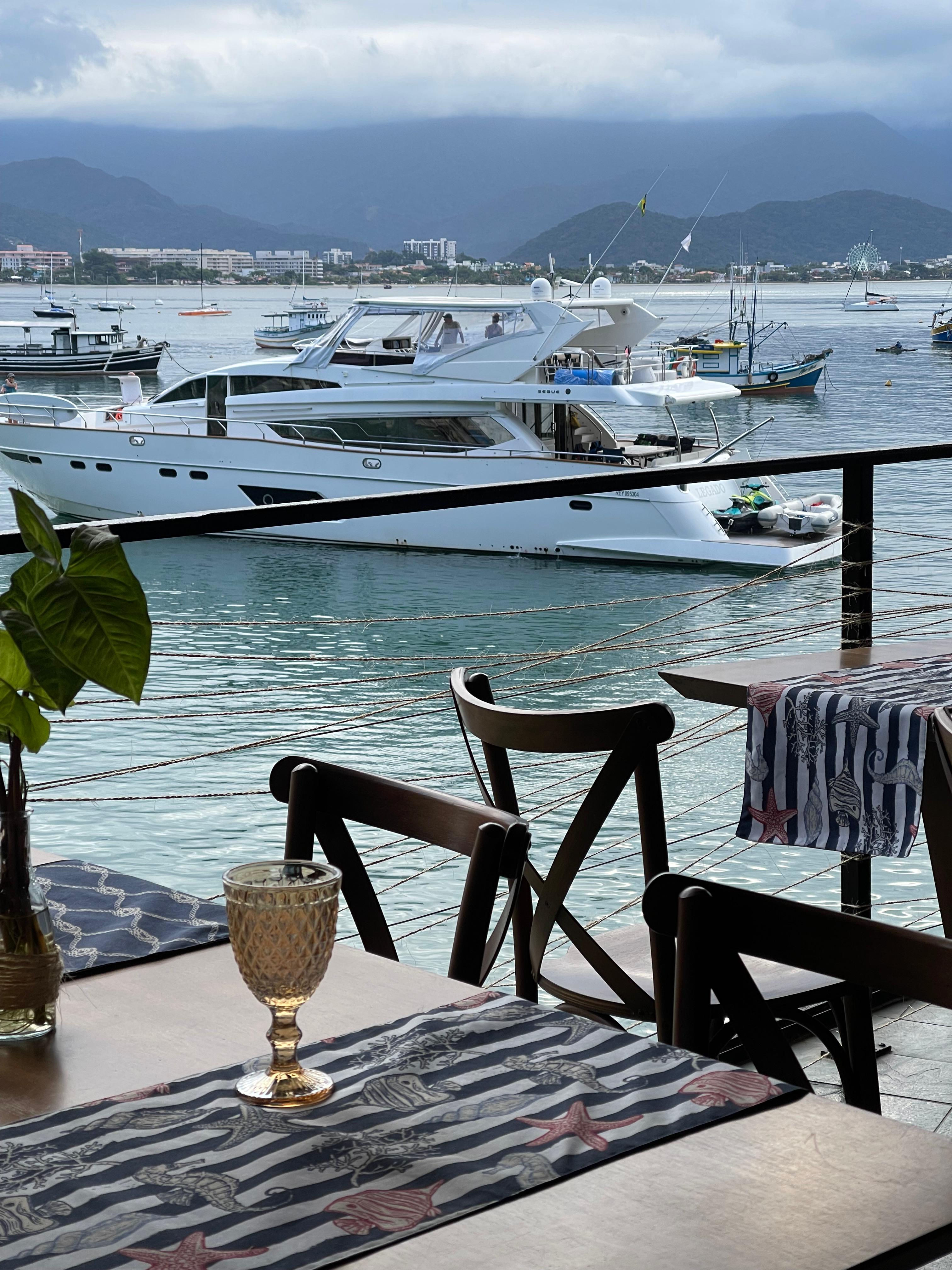 Restaurante Mangata - vista para o mar